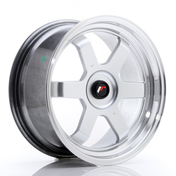 Japan Racing Felge JR12 17x8 ET35 BLANK Hyper Silver w/Machined Lip