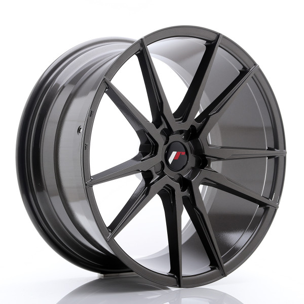 Japan Racing Felge JR21 21x10 ET15-48 5H Blank Hyper Gray