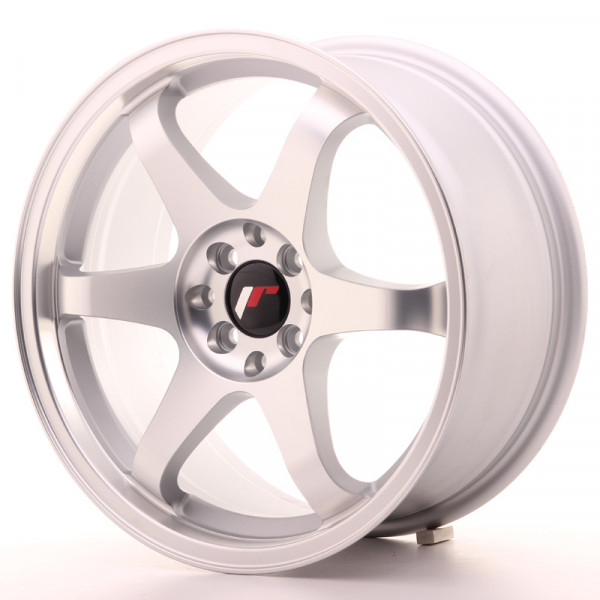 Japan Racing Felge JR3 17x8 ET35 5x100/114 Matt Silver Machined Face