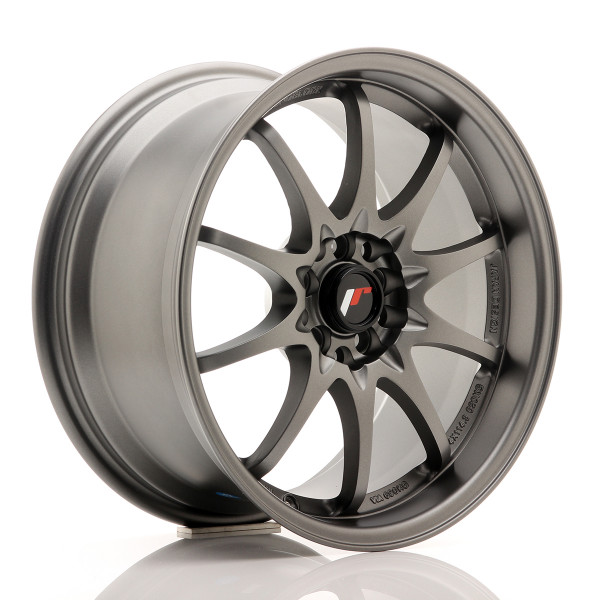 Japan Racing Felge JR5 17x8,5 ET35 5x100/114,3 Matt Gun Metal