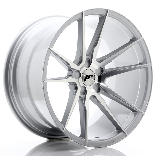 Japan Racing Felge JR21 20x11 ET20-30 5H BLANK Silver Machined Face