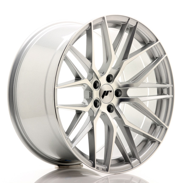 Japan Racing Felge JR28 20x10 ET40 5x120 Silver Machined Face