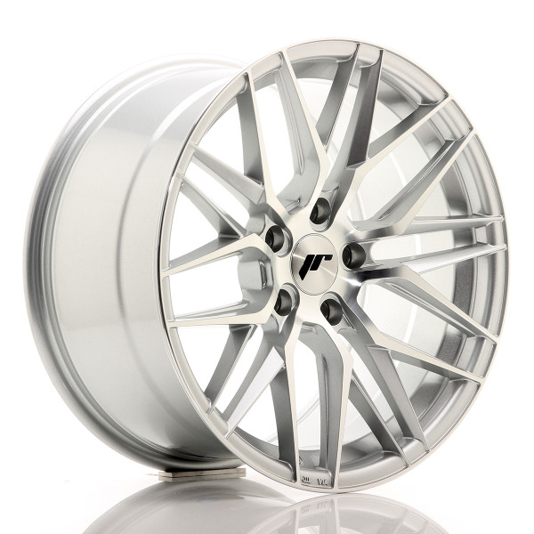 Japan Racing Felge JR28 18x9,5 ET35 5x120 Silver Machined Face