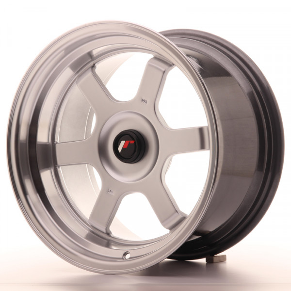 Japan Racing Felge JR12 16x9 ET20 BLANK Hyper Silver w/Machined Lip