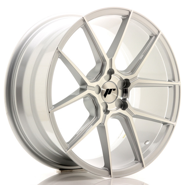 Japan Racing Felge JR30 19x8,5 ET35-42 5H BLANK Silver Machined Face