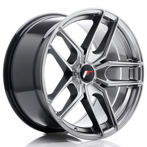 Japan Racing Felge JR25 18x9,5 ET20-40 5H BLANK Hyper Black