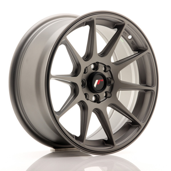 Japan Racing Felge JR11 16x7 ET30 4x100/114 Matt Gun Metal