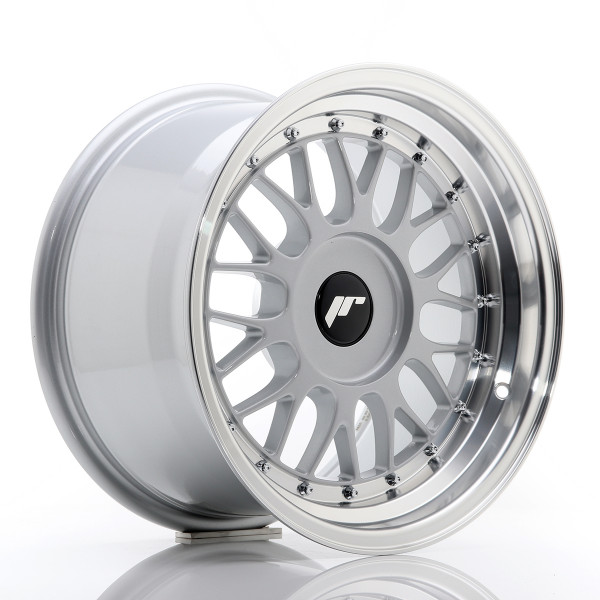 Japan Racing Felge JR23 16x9 ET20-35 BLANK Hyper Silver w/Machined Lip