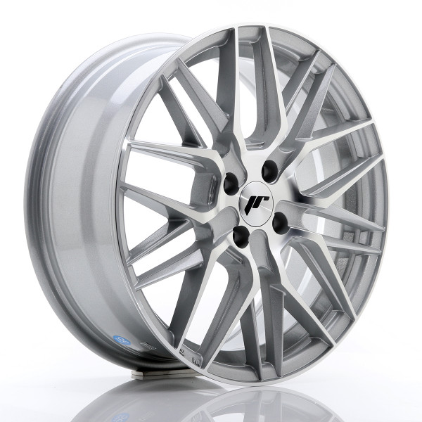 Japan Racing Felge JR28 17x7 ET40 4x100 Silver Machined