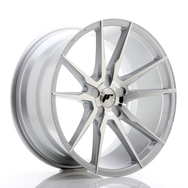 Japan Racing Felge JR21 19x9,5 ET20-40 5H BLANK Silver Machined Face