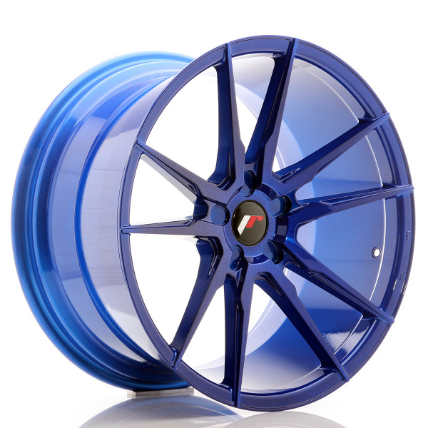 Japan Racing Felge JR21 20x11 ET20-30 5H BLANK Platinum Blue