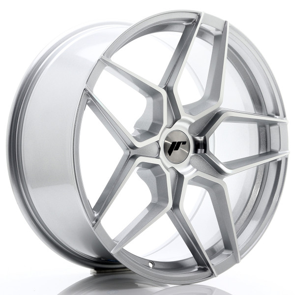 Japan Racing Felge JR34 20x9 ET20-40 5H BLANK Silver Machined Face