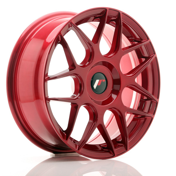 Japan Racing Felge JR18 17x7 ET20-40 BLANK Platinum Red