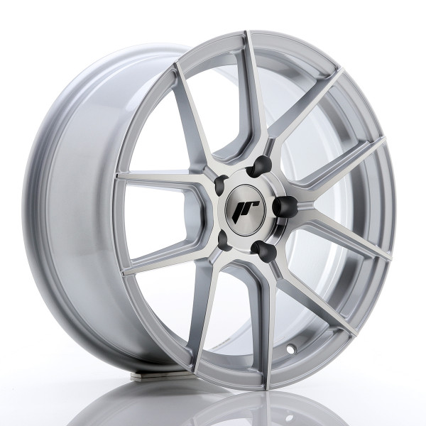 Japan Racing Felge JR30 17x8 ET35 5x120 Silver Machined Face