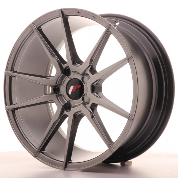Japan Racing Felge JR21 18x8,5 ET20-30 5H BLANK Hyper Black