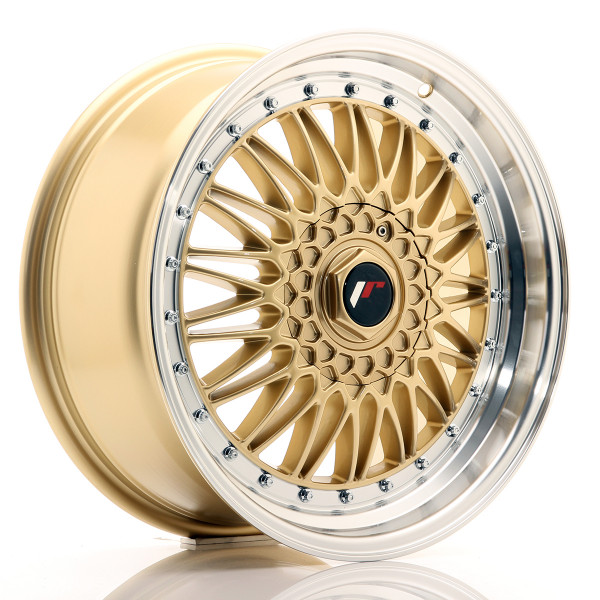 Japan Racing Felge JR9 18x8 ET35-40 BLANK Gold w/Machined Lip