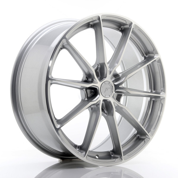 Japan Racing Felge JR37 20x8,5 ET20-45 5H BLANK Silver Machined Face