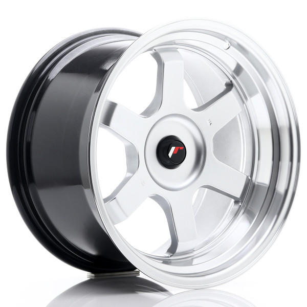 Japan Racing Felge JR12 18x10 ET20-22 BLANK Hyper Silver w/Machined Lip