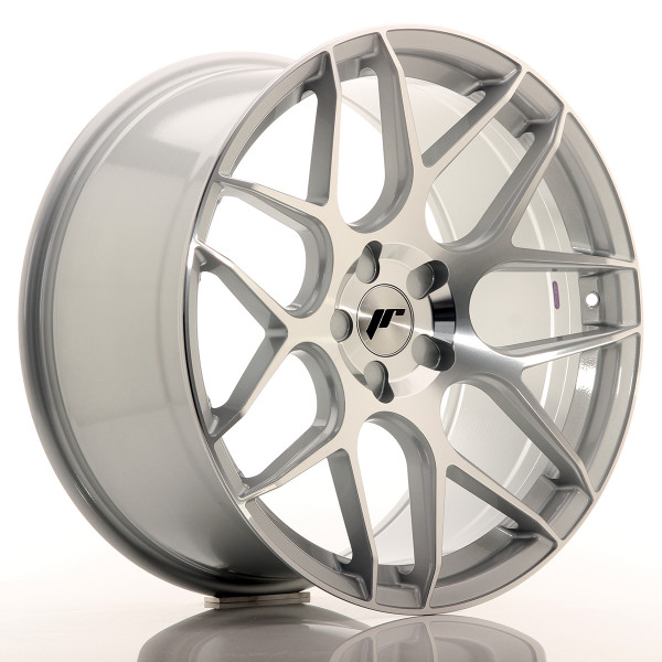 Japan Racing Felge JR18 20x10 ET20-45 5H BLANK Silver Machined Face