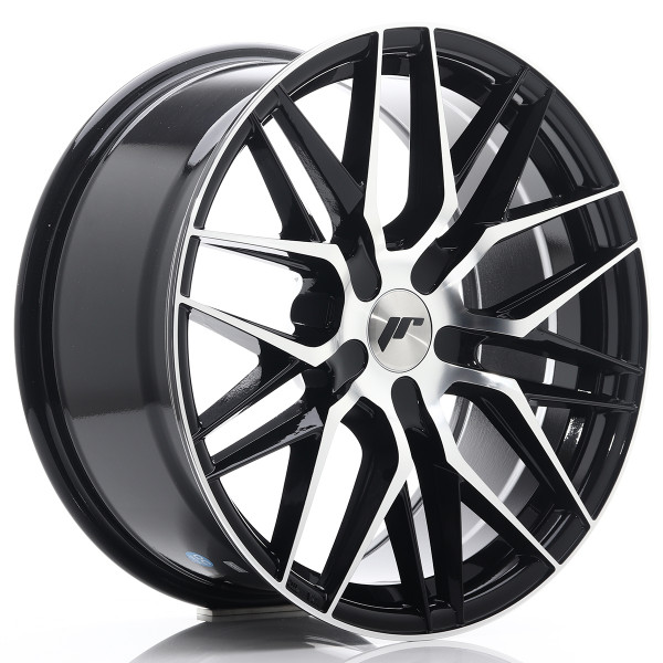 Japan Racing Felge JR28 18x8,5 ET40 5H BLANK Gloss Black Machined Face