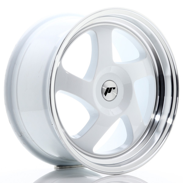 Japan Racing Felge JR15 17x8 ET35 BLANK White w/Machined Lip