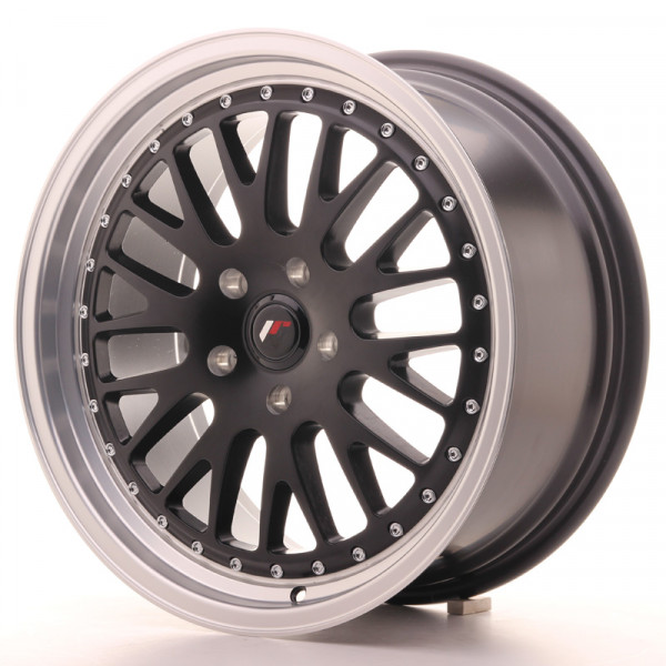 Japan Racing Felge JR10 18x8,5 ET40-45 BLANK Matt Black w/Machined Lip