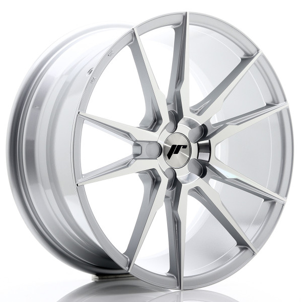 Japan Racing Felge JR21 19x8,5 ET35-43 5H BLANK Silver Machined Face